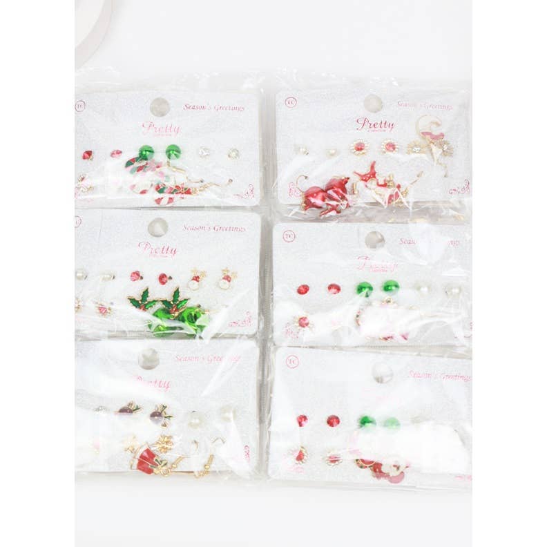 Christmas Theme Earrings Set