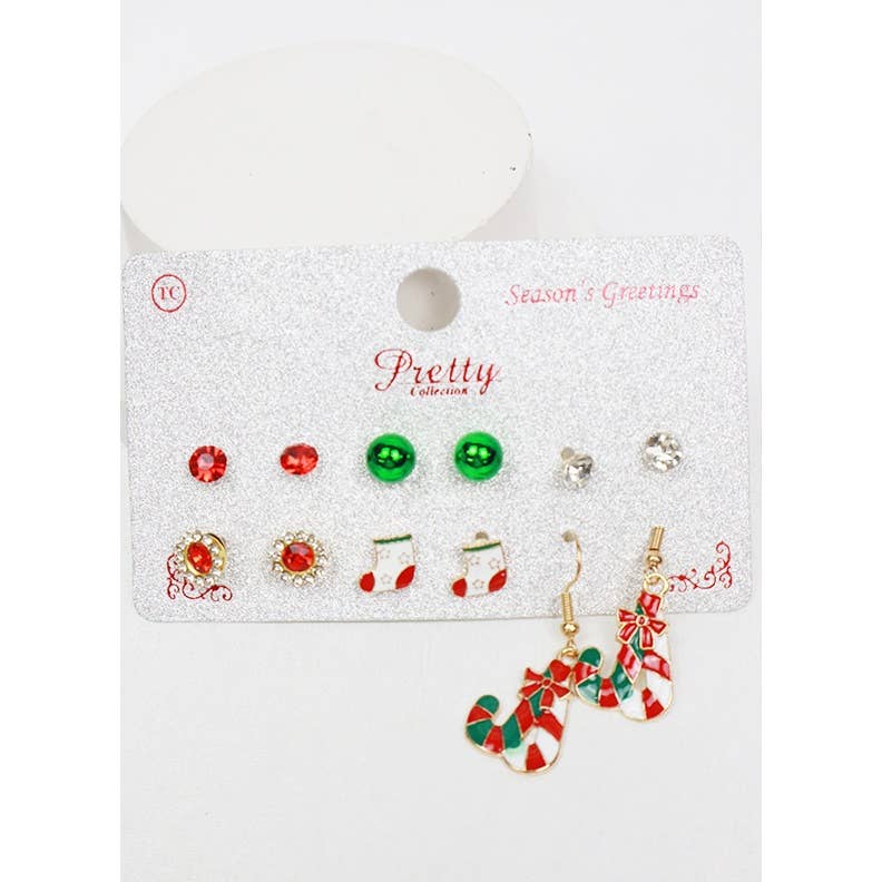 Christmas Theme Earrings Set