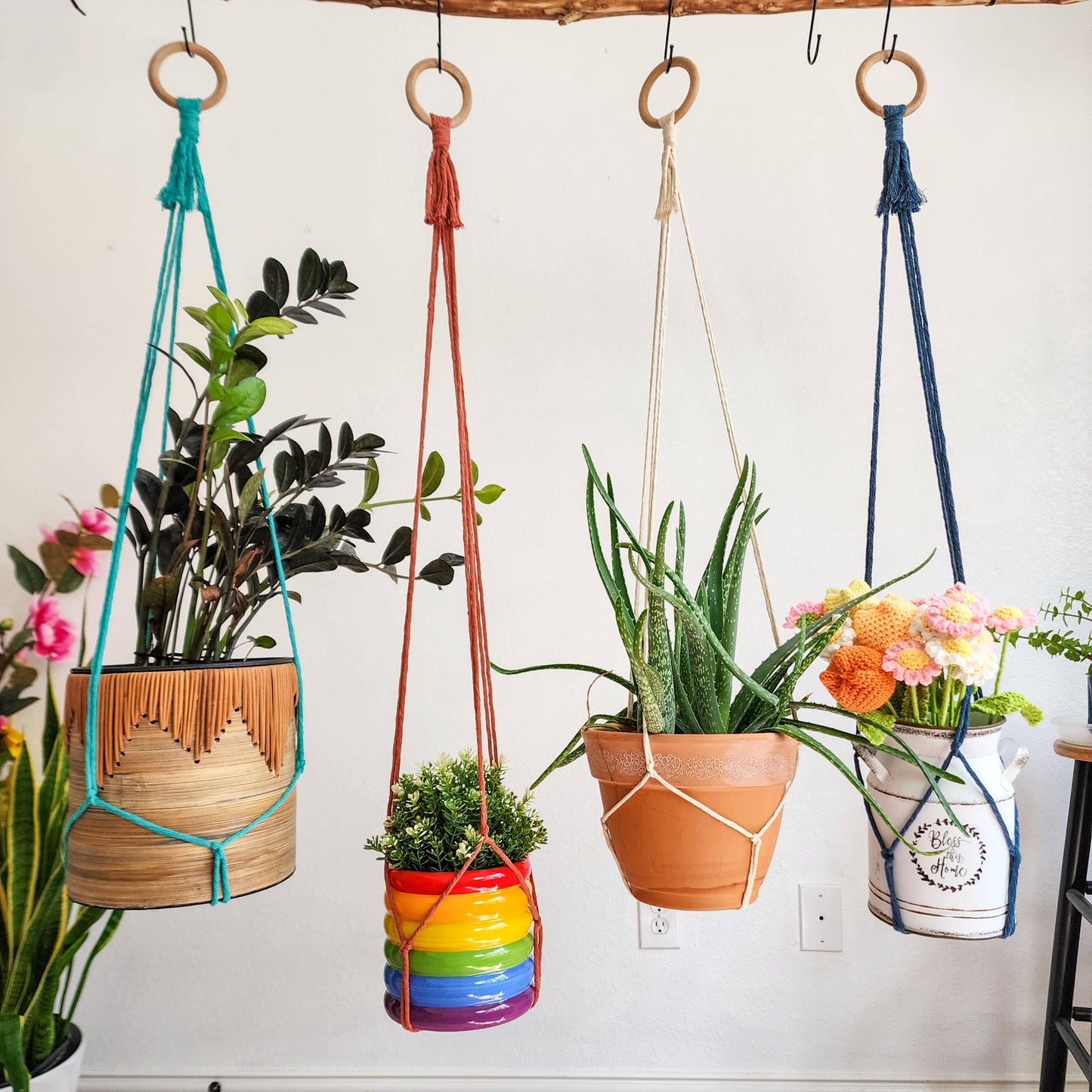 Tassel-Free Boho Plant Hanger