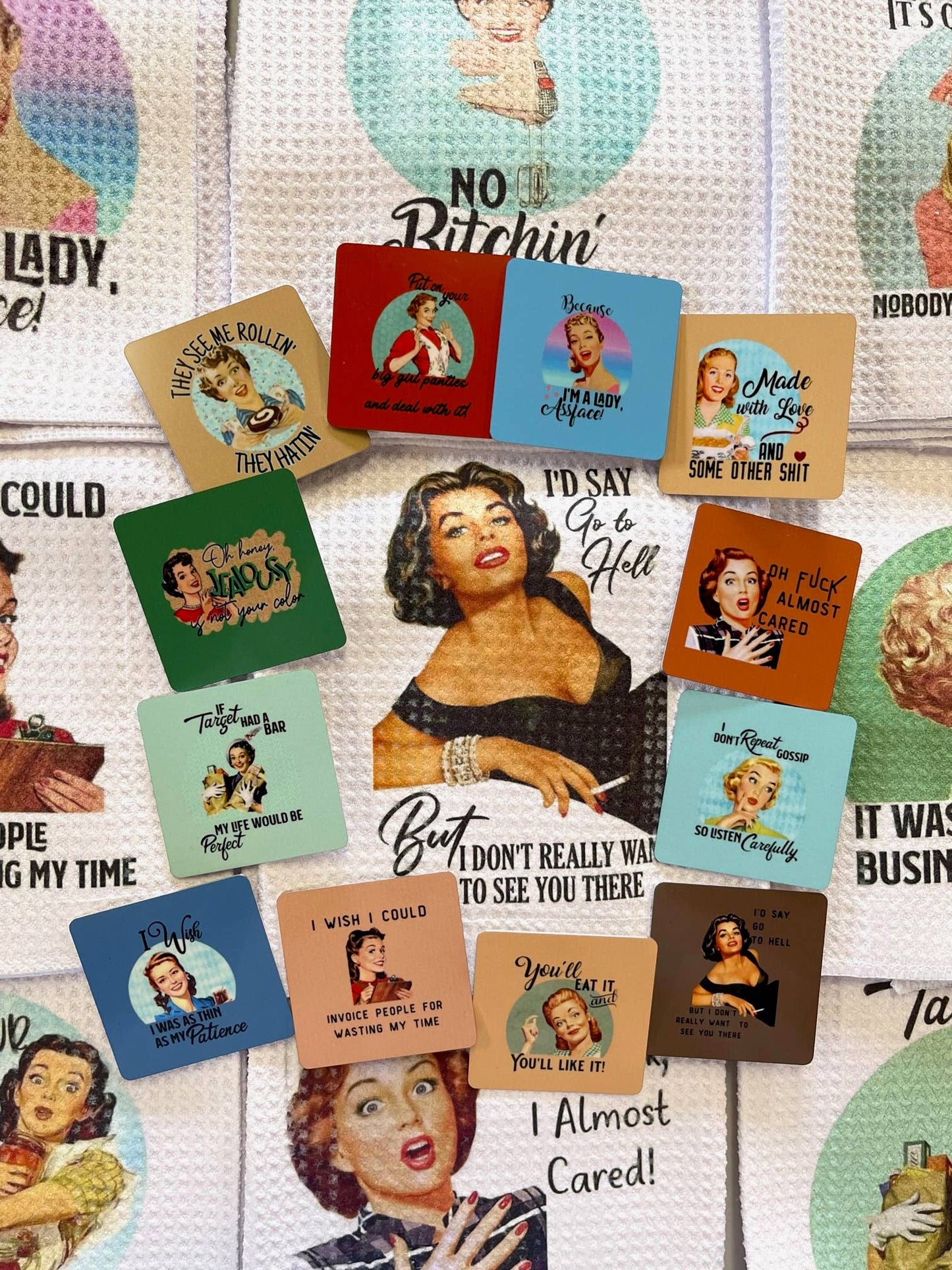 Snarky Ladies Magnet Assortment