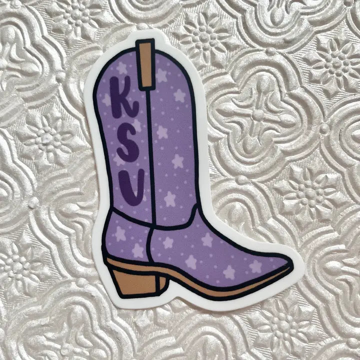 KSU Boot Sticker