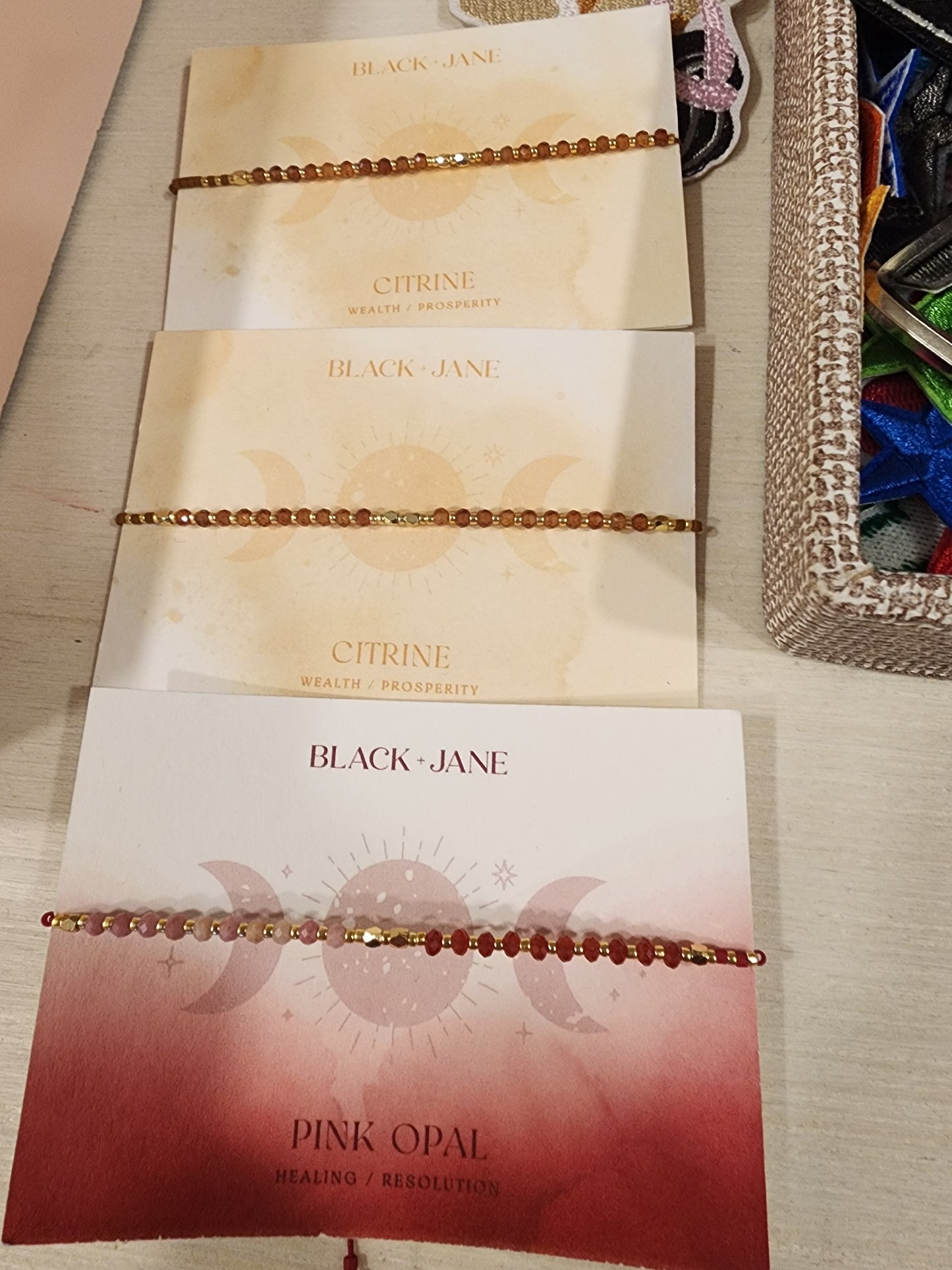 Black Jane Crystal & Gemstone Bracelet