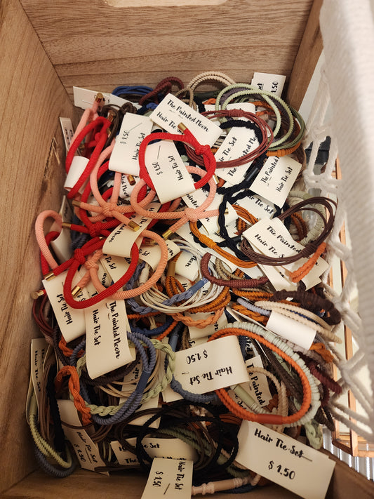 Hair ties. 2 per bundle