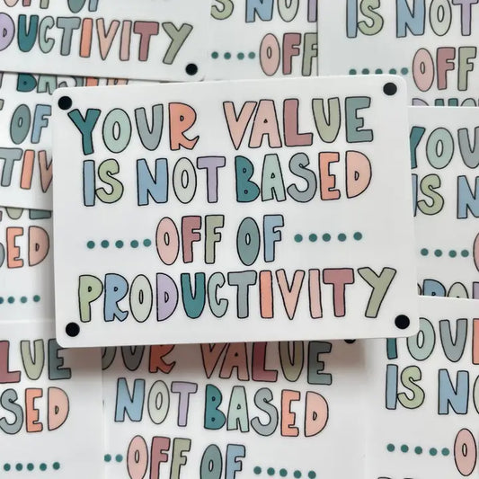 Your Worth Affirmation Sticker